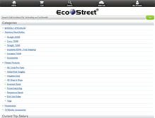 Tablet Screenshot of ecostreet.com.au